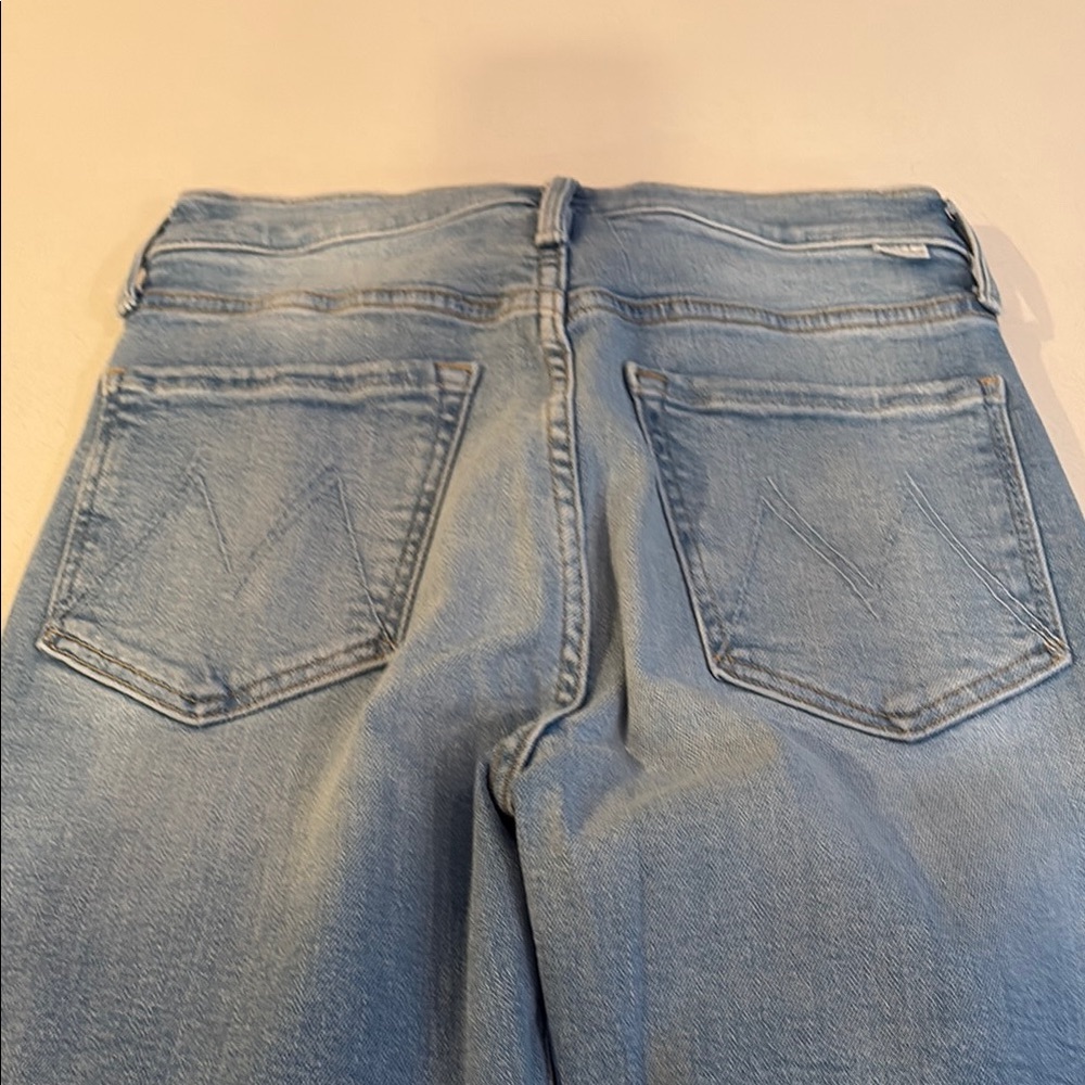 MOTHER Light Blue Denim Jeans